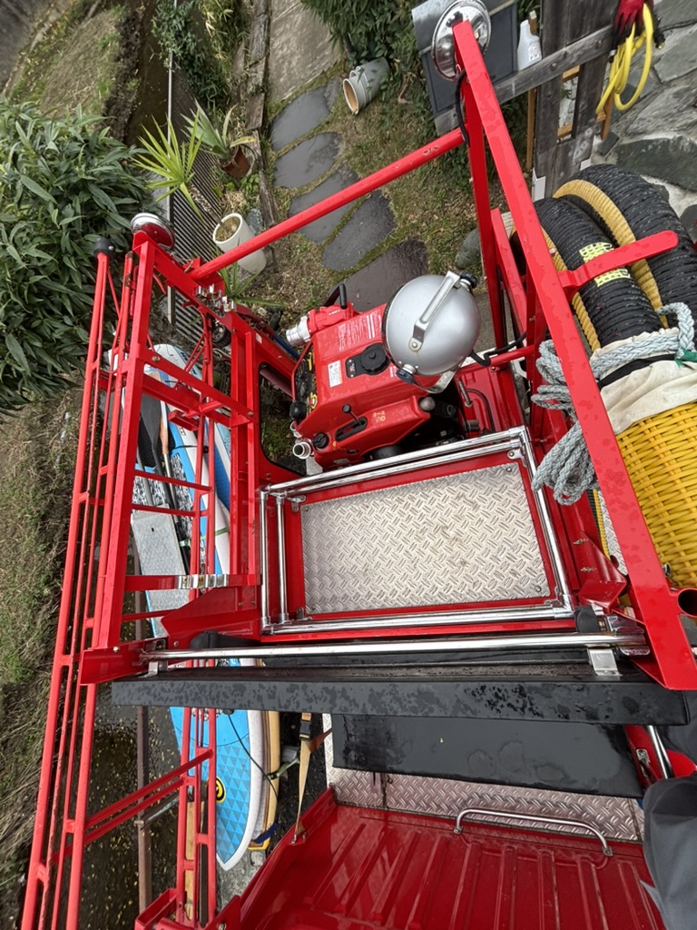 2001 Subaru Sambar 4WD Fire Truck
