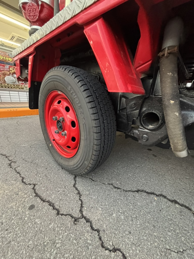 2001 Subaru Sambar 4WD Fire Truck