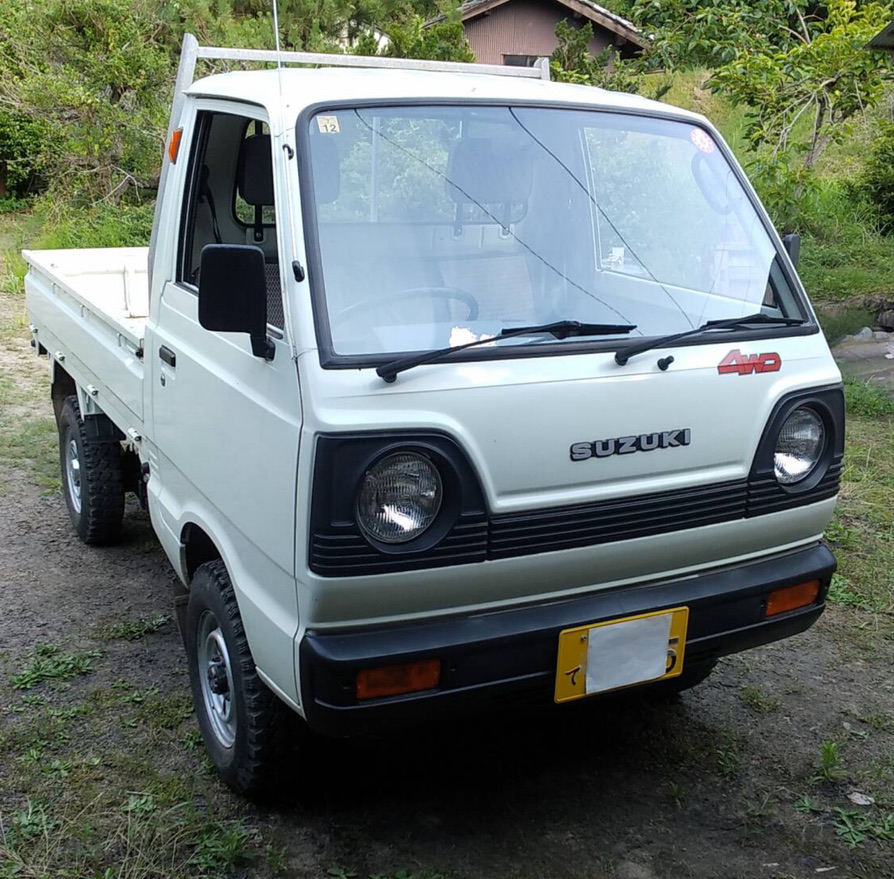 1984 Suzuki Carry 4WD Kei Truck 11,000 Kilometers